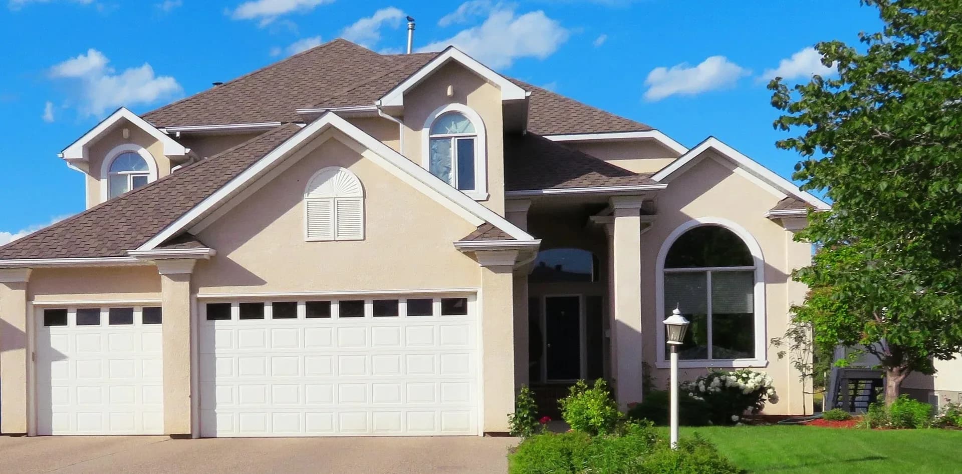 New garage door replacement on a Scottsdale home