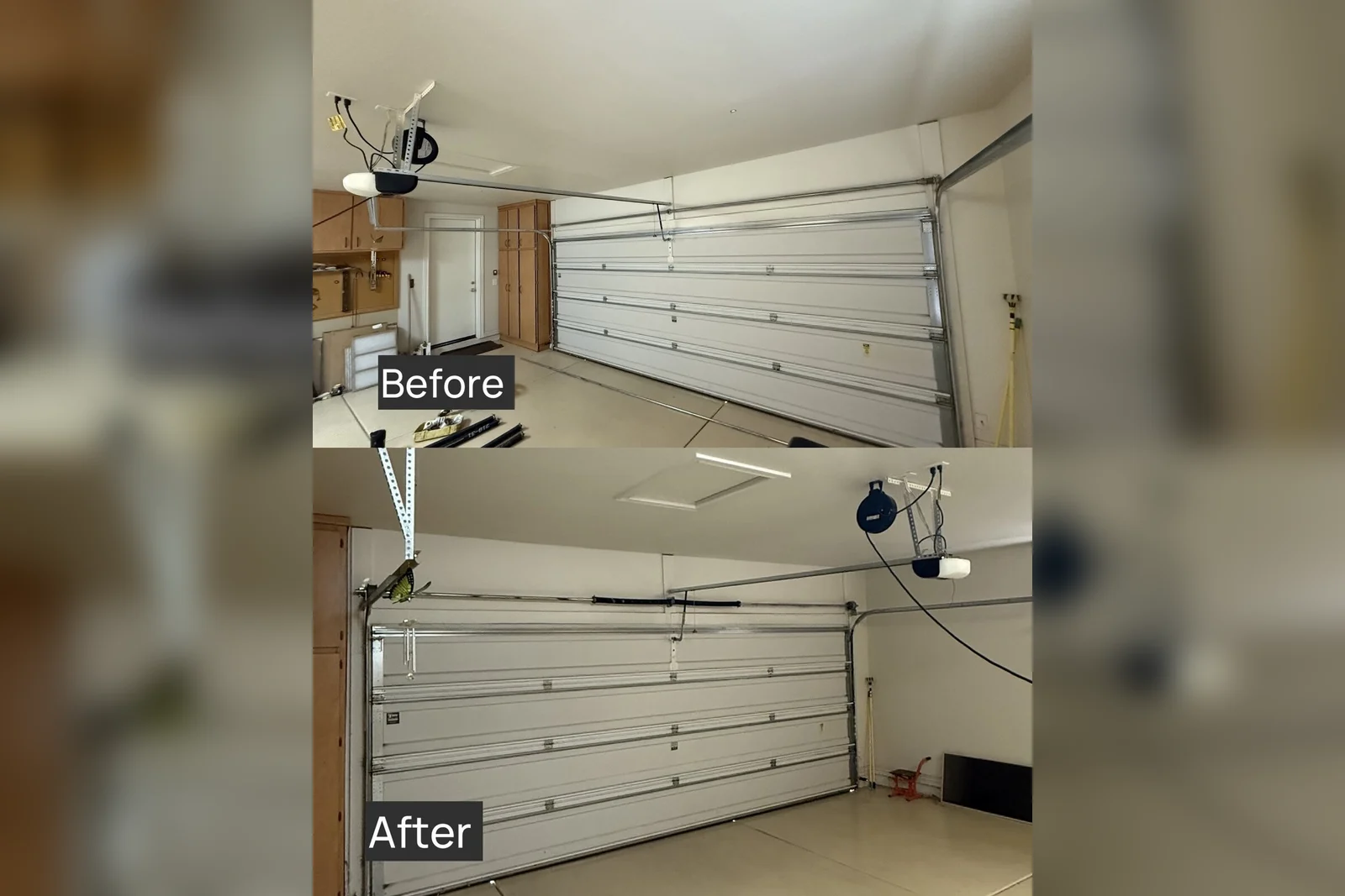 Wayne Dalton TorqueMaster garage door system converted to a standard torsion spring by Desert Spring in Phoenix, AZ