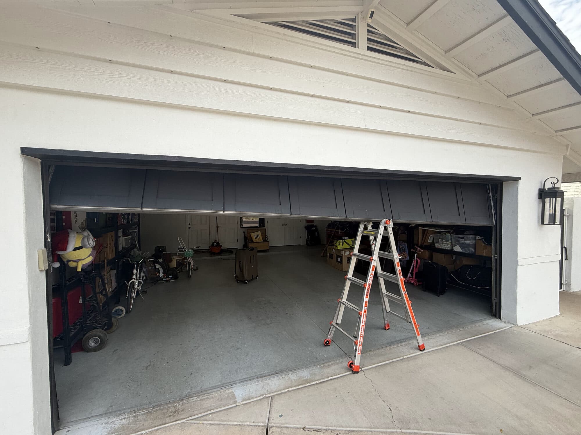Off-track garage door repair in Phoenix, AZ by Desert Spring Garage Door Repair