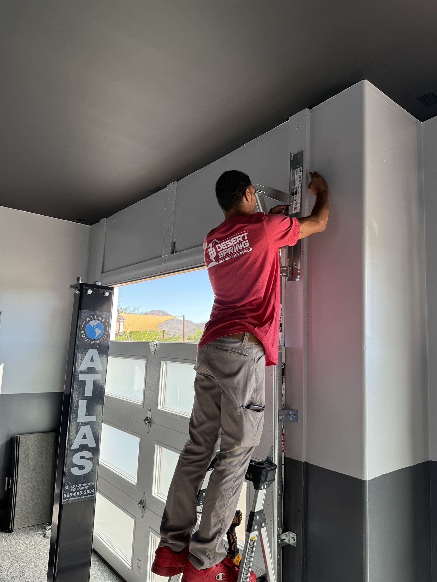 Garage Door Repair Anthem Garage door installation and repair project in Anthem, AZ by Desert Spring Garage Door Repair