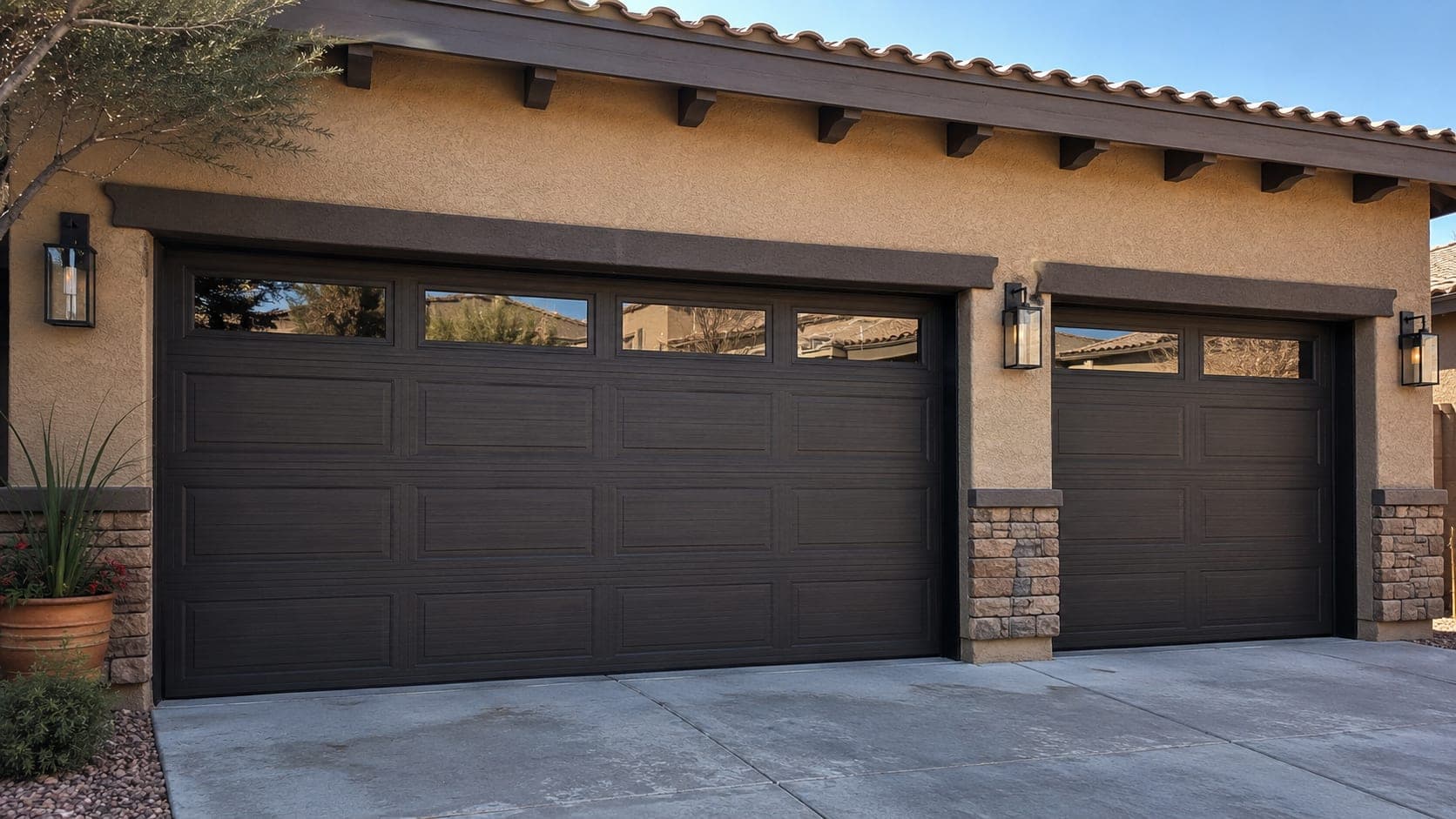 Garage door service in Apache Junction, AZ by Desert Spring Garage Door Repair