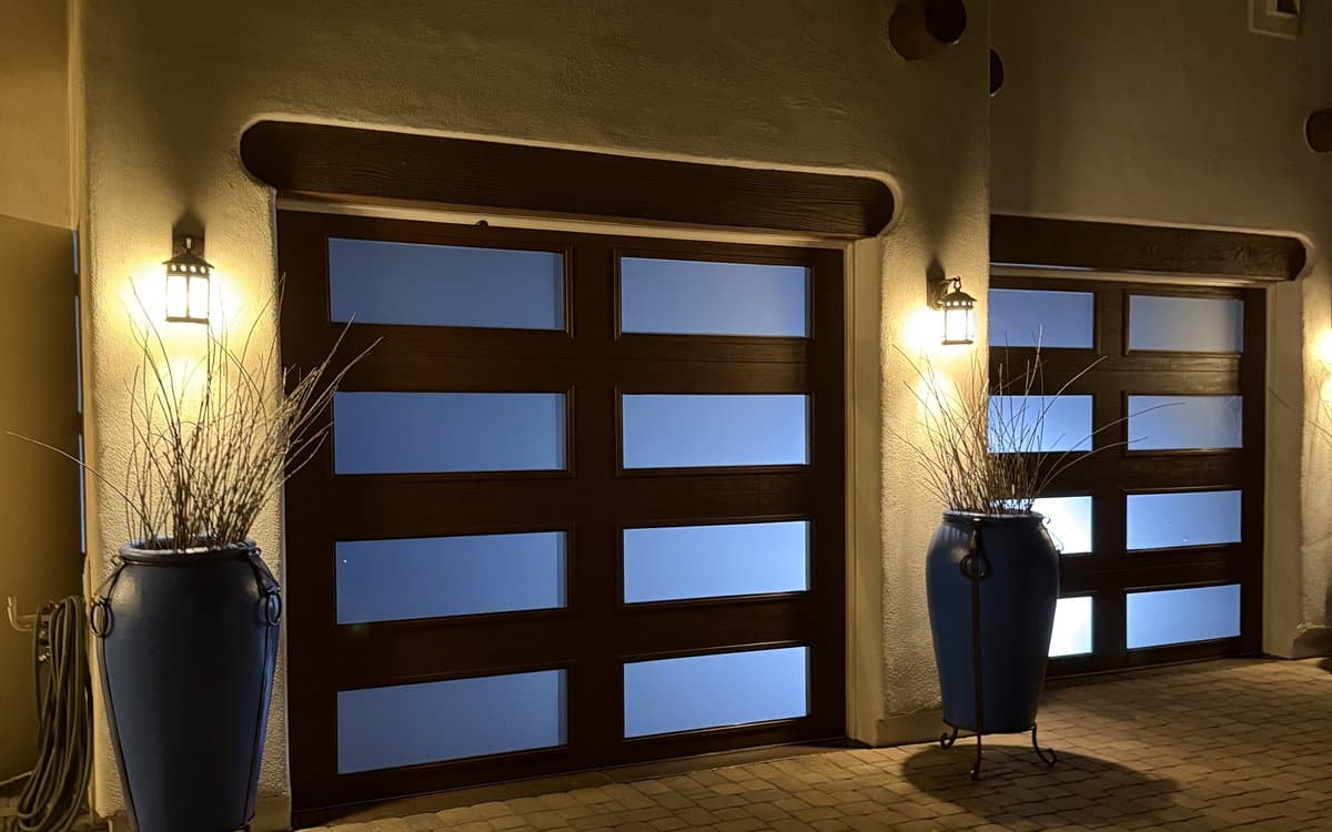 New Garage Door Installation Apache Junction New garage door professionally installed on a Apache Junction, AZ home