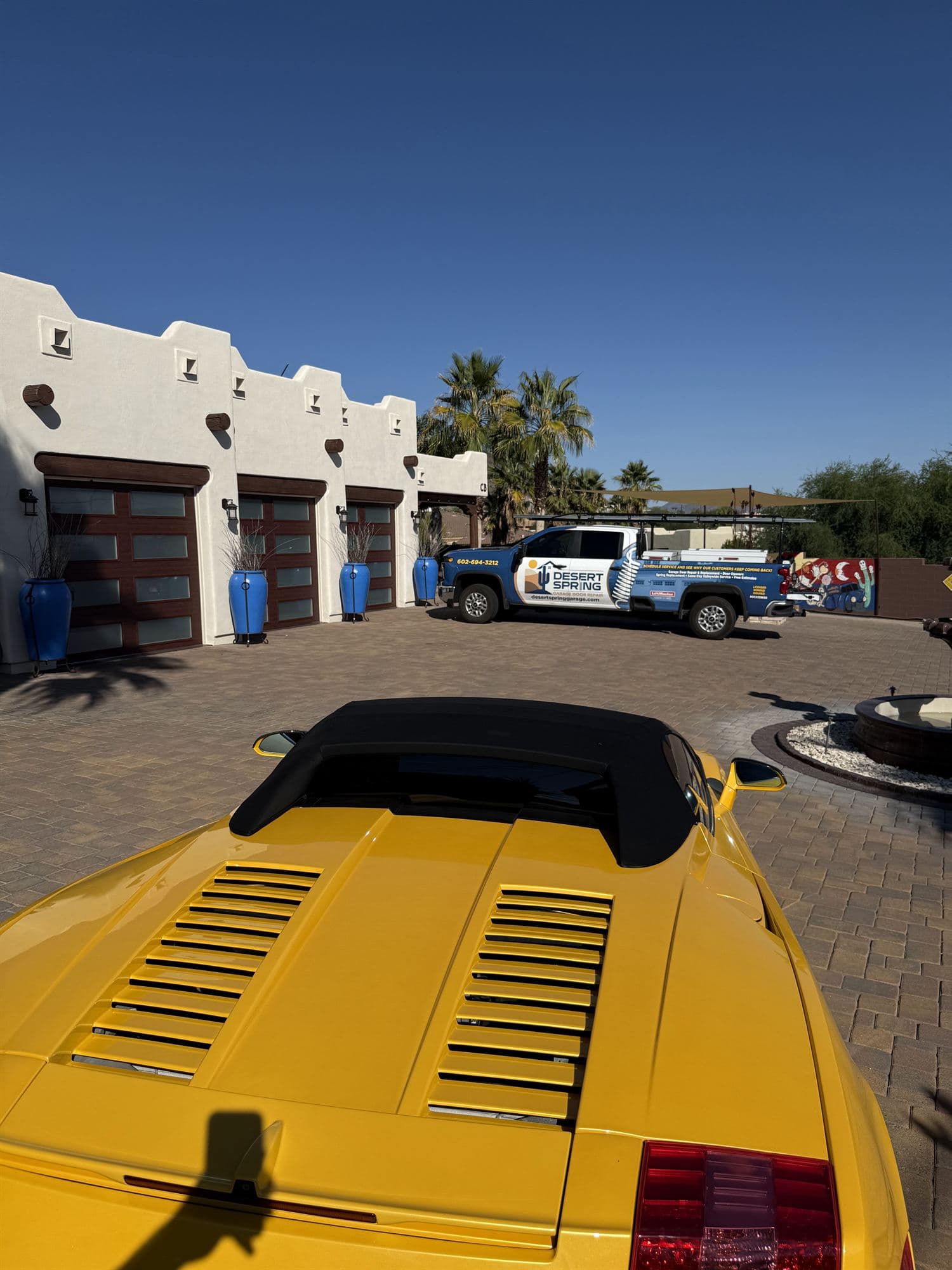 Garage door service in Desert Hills, AZ by Desert Spring Garage Door Repair