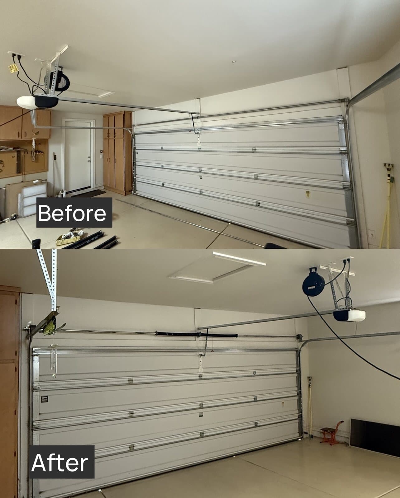Desert Spring Garage Door Repair — TorqueMaster Conversion in Phoenix, Arizona